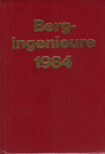 Taschenbuch für Bergingenieure 1984