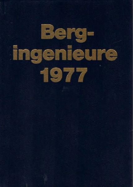 Taschenbuch für Bergingenieure 1977