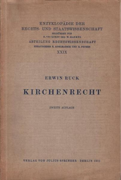 Kirchenrecht.