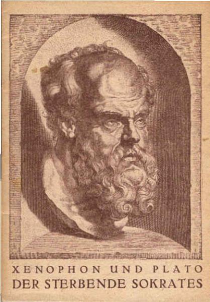 Xenophon und Plato : Der sterbende Sokrates