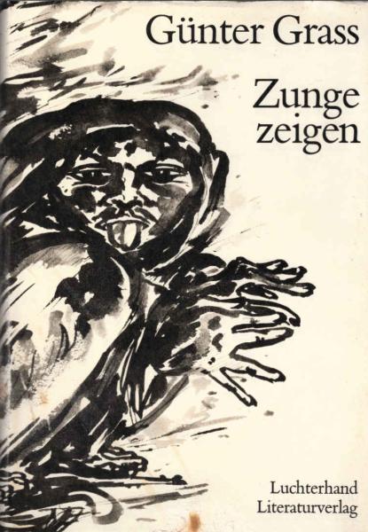 Zunge zeigen.