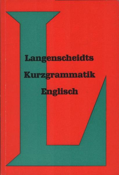 Langenscheidts Kurzgrammatik, Englisch.