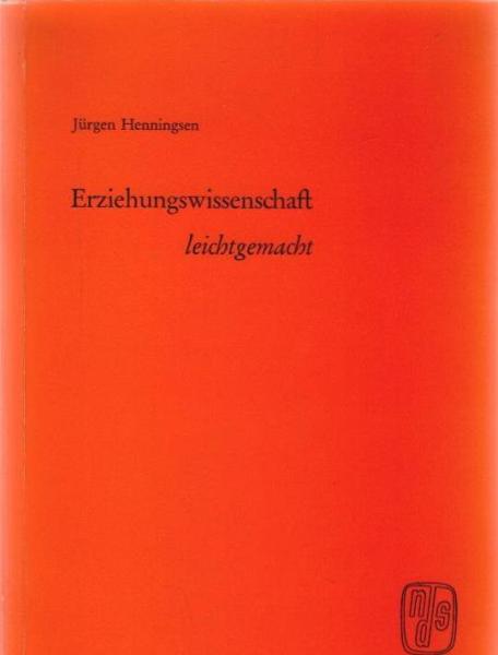 Erziehungswissenschaft leichtgemacht.
