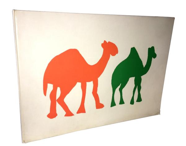 Nun sprechen die Kamele : [Linolschn.] / H. A. Grieshaber ; P. [u.] Brahim Dahak