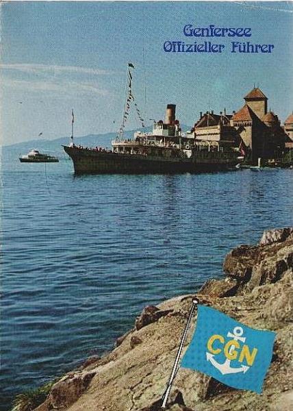 Der Genfersee, Schweiz : Offizieller Führer 1978-1979