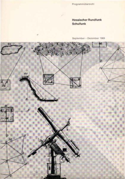 Hessischer Rundfunk, Schulfunk ; Programmübersicht September - Dezember 1969