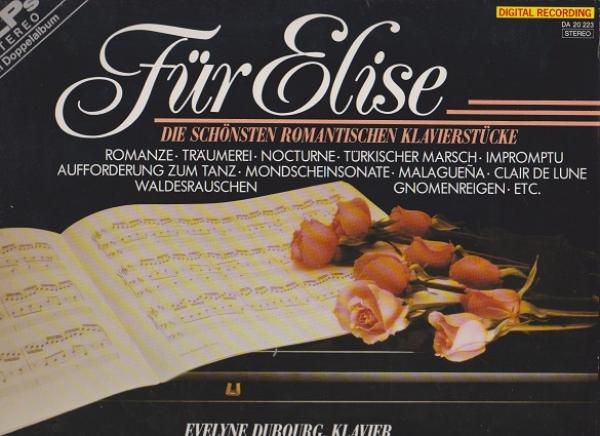 Für Elise: Die schönsten romantischen Klavierstücke [2 x Vinyl, LP]