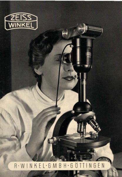 Die Zeiss Winkel Aufsatzkamera. [Werbebroschüre]
