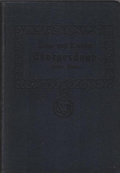 Sammlung von Chorgesängen für den Gesangunterricht an Lehrerbildungsanstalten; Teil: Bd. 1., (Vorstufe) : Drei- und vierstimmige Lieder und Gesänge f. d. unteren Klassen d. Seminare oder f. Präparandenanstalten