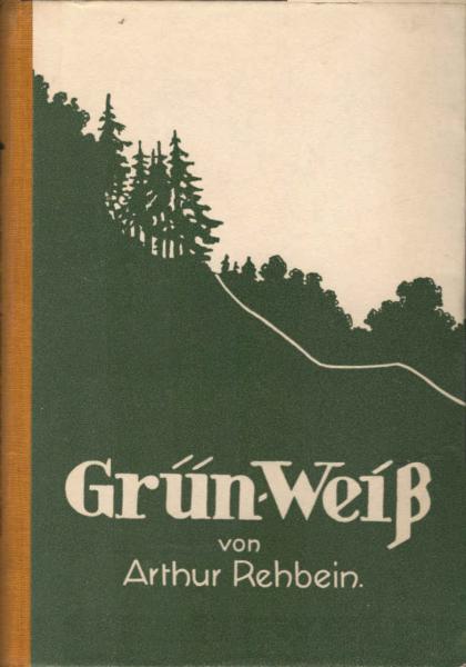 Grün-Weiß : Fahrten u. Flüge, Sommer- u. Winterwanderungen zwischen Main u. Saale.