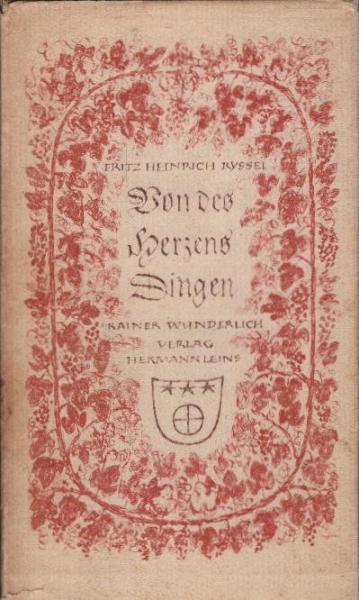 Von des Herzens Dingen.