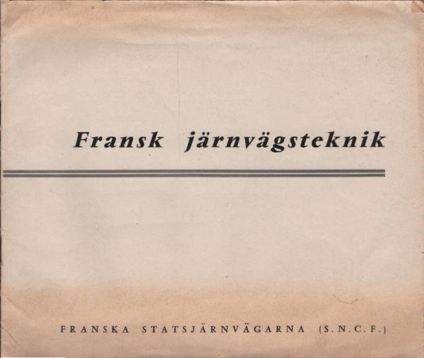 Fransk järnvägsteknik