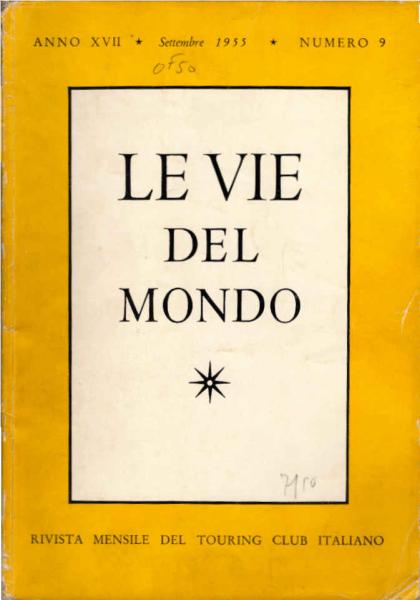 Le Vie del Mondo ; nr. 9, 1955
