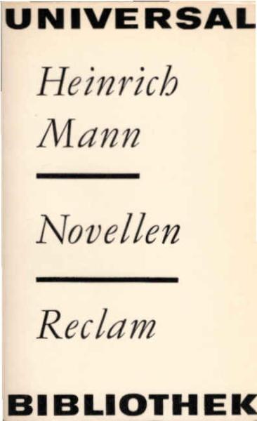 Novellen.