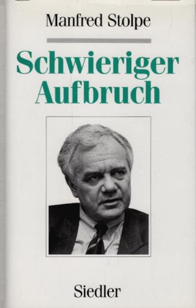 Schwieriger Aufbruch.