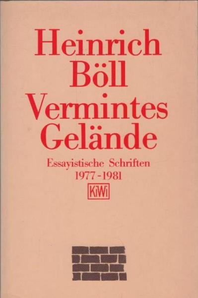 Vermintes Gelände : essayistische Schriften 1977 - 1981.