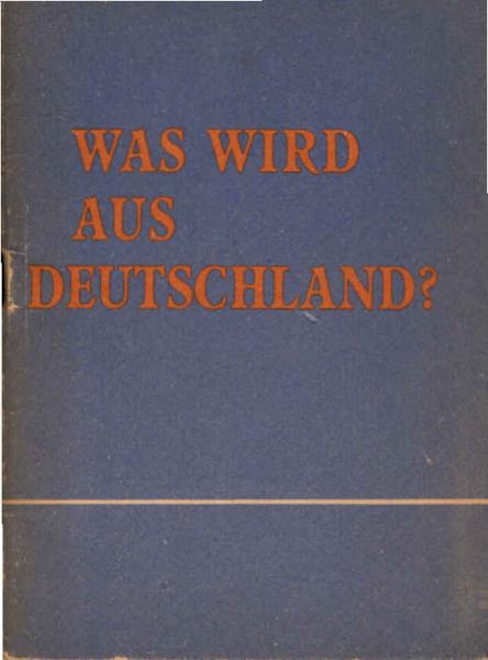 Die geschichtliche Aufgabe der Deutschen Demokratischen Republik und die Zukunft Deutschlands.