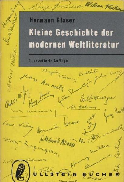 Kleine Geschichte der modernen Weltliteratur.