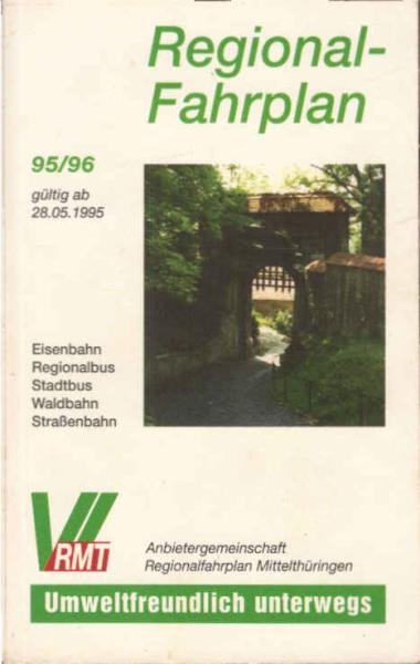 RMT Regionalfahrplan 1995/96 (Gültig ab 28.05.1995)