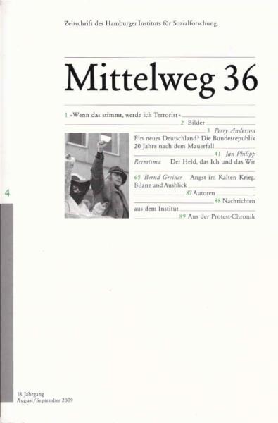 Mittelweg 36 : Zeitschrift des Hamburger Instituts für Sozialforschung; 4/2009