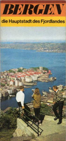 Bergen die Hauptstadt des Fjordlandes (Faltprospekt)