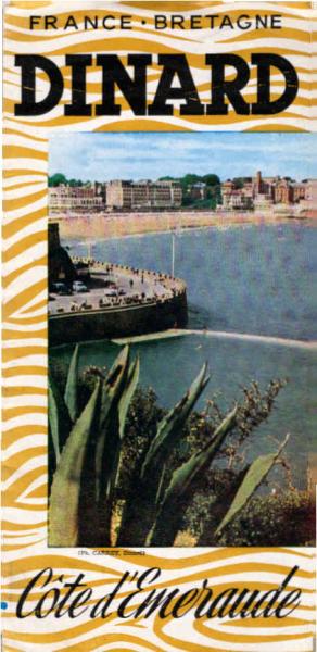 France, Bretagne : Dinard (Faltprospekt)