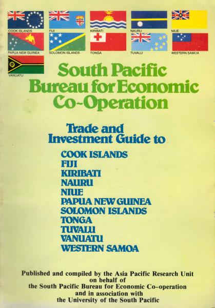 SPEC series on trade and investment in the South Pacific : guides to Cook Islands, Fiji, Kiribati, Nauru, Niue, Papua New Guinea, Solomon Islands, Tonga, Tuvalu, Vanuatu, Western Samoa