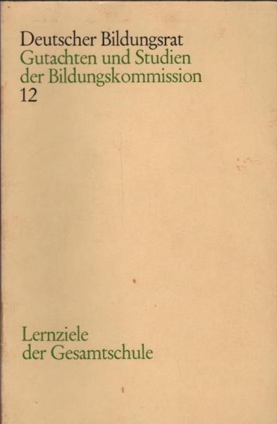 Lernziele der Gesamtschule.
