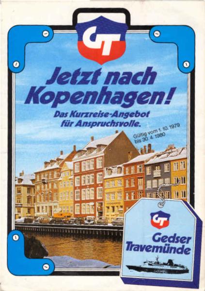 Jetzt nach Kopenhagen! Das Kurzreise-Angebot für Anspruchsvolle. Gültig vom 01.10.1997 bis 30.04.1980. (Faltprospekt)