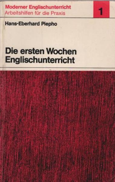 Die ersten Wochen Englischunterricht.