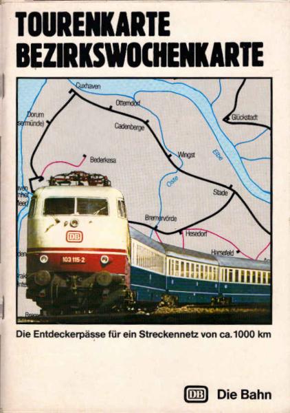Tourenkarte und Bezirkswochenkarte, die Entdeckerpässe für Ihr Urlaubsgebiet. Bezirk 121 - 645