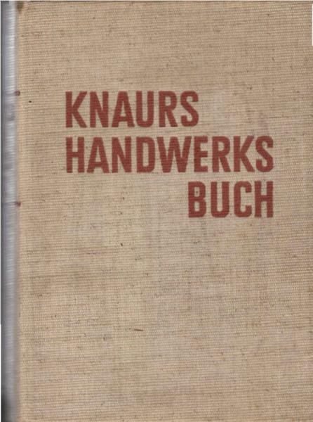 Knaurs Handwerksbuch.