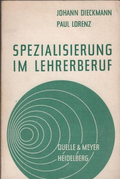 Spezialisierung im Lehrerberuf.