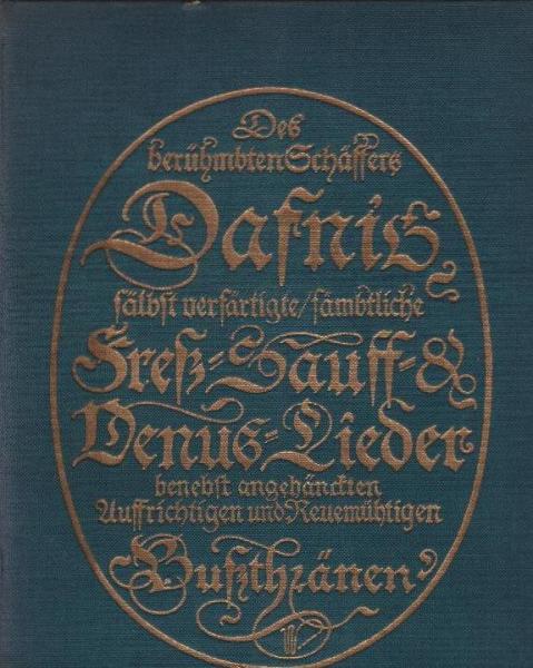Dafnis : Lyrisches Porträt aus d. 17. Jahrhundert