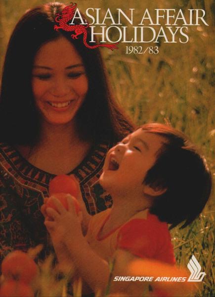 Asian Affair Holidays 1982/83. [Reisemagazin]
