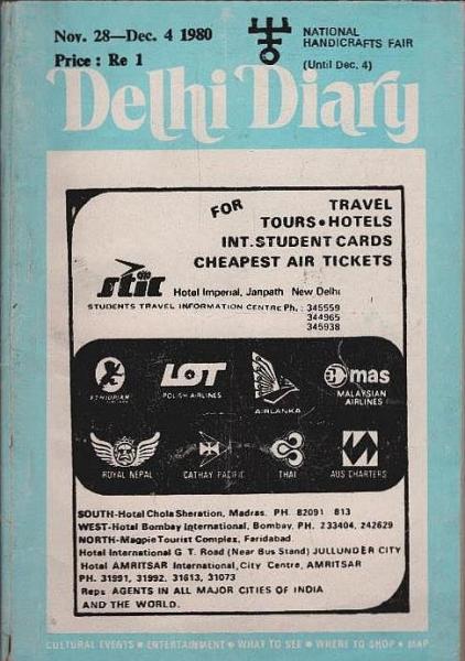 Delhi Diary; Vol. 22, No. 31 : Nov. 28-Dec. 4/ 1980