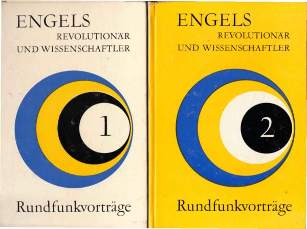 Engels, Revolutionär und Wissenschaftler : Rundfunkvorträge. 2 Bände.