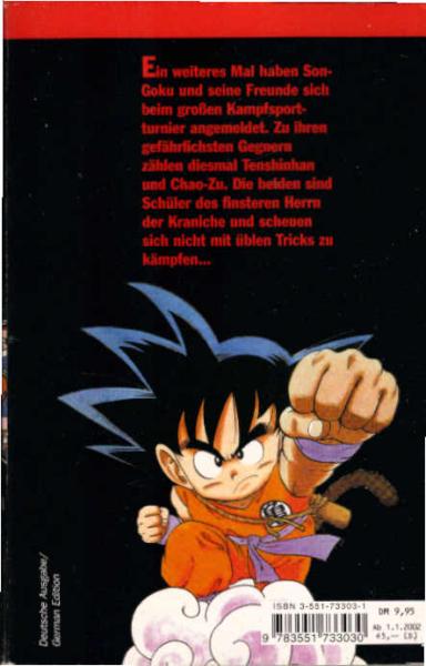 Toriyama, Akira: Dragon ball; Teil: 11., Son-Goku gegen Kuririn