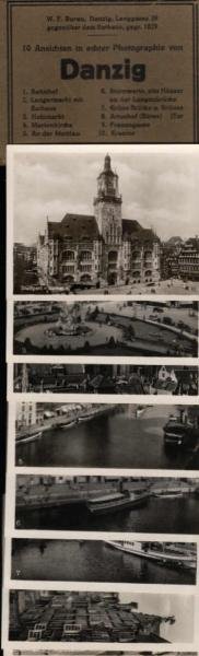 Danzig: 10 Ansichten in echter Photographie. (hier: 9 von 10).