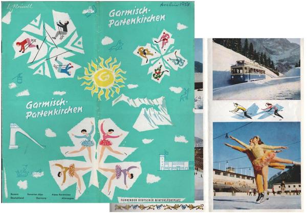 Garmisch-Partenkirchen : Führender deutscher Wintersportplatz (Reiseprospekt)