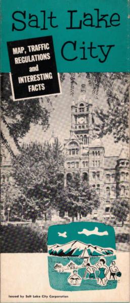 Salt Lake City. Map, Traffic Regulations and Interesting Facts. (Faltprospekt)