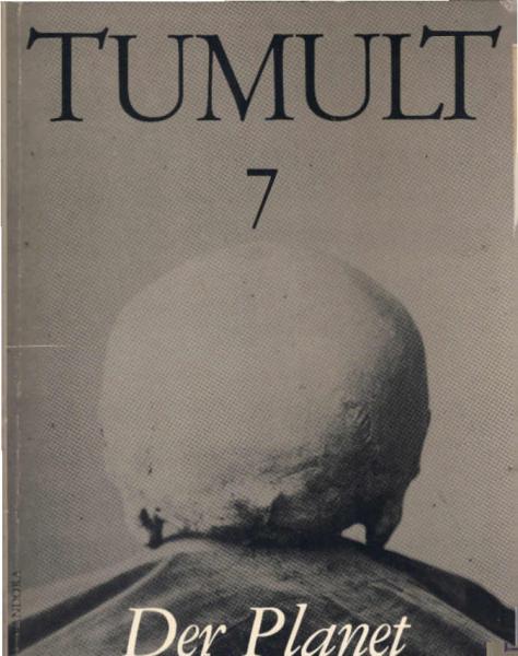 Tumult. Zeitschrift für Verkehrswissenschaft. Heft 7., Der Planet.
