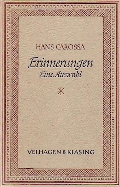 Erinnerungen : Eine Ausw.