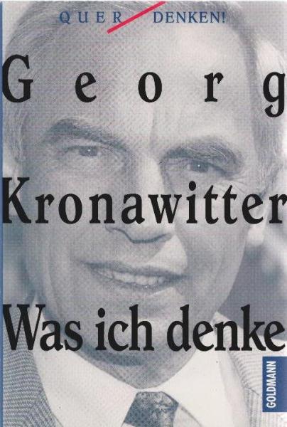 Was ich denke.
