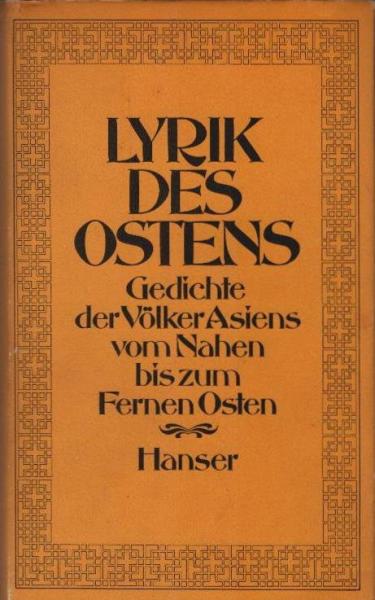 Lyrik des Ostens.