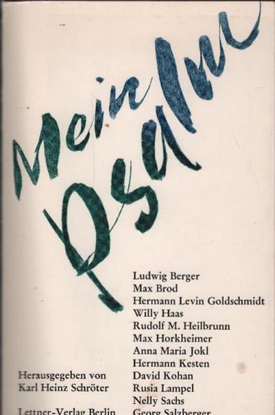 Mein Psalm.
