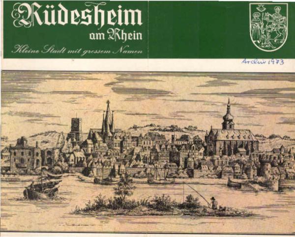 Rüdesheim am Rhein: Kleine Stadt mit grossem Namen (Faltblatt)