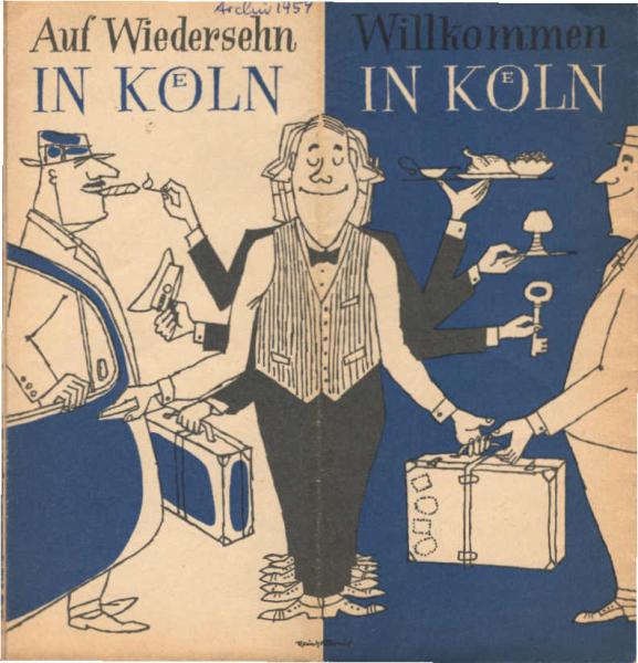 Auf Wiedersehn Köln (Falblatt)