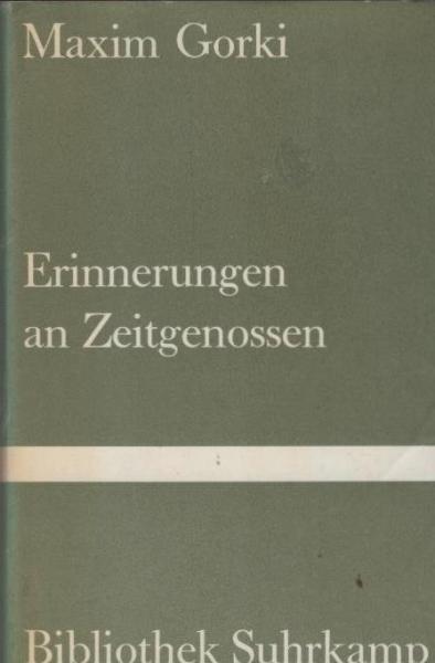 Erinnerungen an Zeitgenossen.