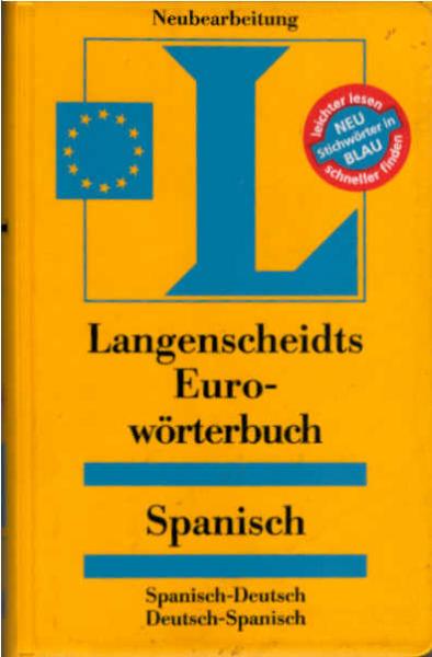 Langenscheidts Eurowörterbuch, Spanisch